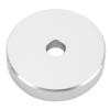 Phonograph Record A, Metal Turntable Disc Accessory, Replacement Part for Record Player, Silver A with Sturdy for Stable Record Playing, view 3