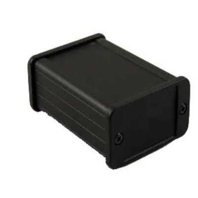 1457C801BK, Enclosures, Boxes, & Cases w/No Mounting Ends 3.15x1.21x2.4 Black