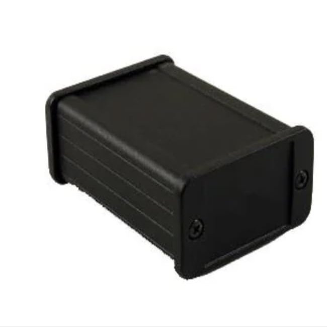 1457C801BK, Enclosures, Boxes, & Cases w/No Mounting Ends 3.15x1.21x2.4 Black