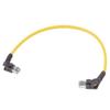 09488585587005, Ethernet Cables/Networking Cables VB RJ45-VB RJ45 Yellow 0.5m view 1