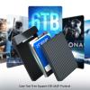 2.5in Type C Interface, Exal Hard Drive , 6Gbps SSD Enclosure with UASP Protocol, Plug and Play Box for 7mm 9.5mm III II I SSD up to 6TB, Compatible view 4