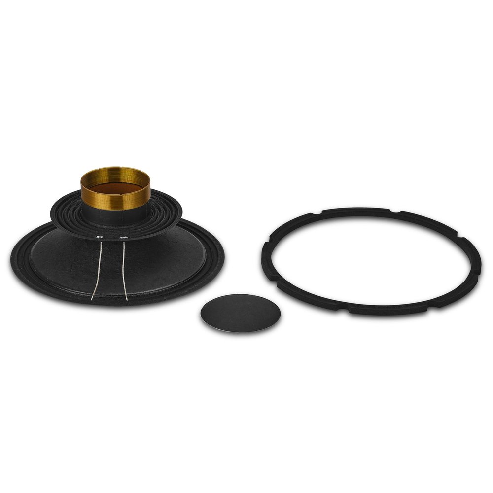 DS18 10PRO1200MB-8RCK Recone Kit for 10PRO1200MB-8  8-Ohm, 3 Voice Coil, Full Replacement Speaker Repair Kit  Cone, Dust Cap, Spider & Voice Coil  Easy Drop-in Installation