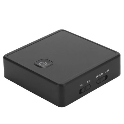 Keenso AUX 3.5mm 5.0 Transmitter Receiver Low Latency Wireless Adapter for Car Stereo System BlackABS/1