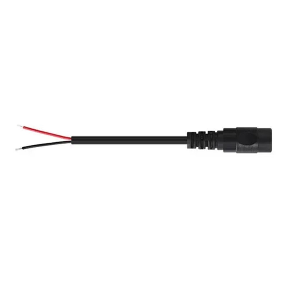 ABKMXZKD DC 3.5mm X 1.35mm Data Extension Transfer Adapter Cable Male/Female for Camera DIY Black(0.1m,DC 3.5mm Female)