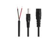 ABKMXZKD DC 3.5mm X 1.35mm Data Extension Transfer Adapter Cable Male/Female for Camera DIY Black(0.1m,DC 3.5mm Female) view 3