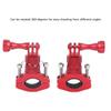 CHICIRIS Bike Mount for Action Camera, 360 Degree Clamp On Design, Lightweight and Durable, Adventure Gear for Outdoor Enthusiasts, Travelers, and Action Camera Users view 4