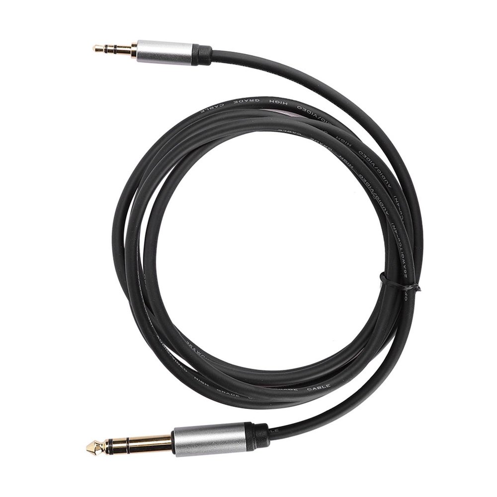 CHICIRIS Stable 6.5mm to 3.5mm Audio Adapter Cable with High Reliability Small and Lightweight Size Plug and Play Audio Connection Line for Phone Durable Aluminum Alloy Material for Music Lovers