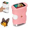 1000X Handheld Digital Microscope for Kids, 2026 New Portable Pocket Microscope with 2.0" Screen, Rechargeable Mini Scope Magnifying Glass Educational Science Kit (Pink) view 1