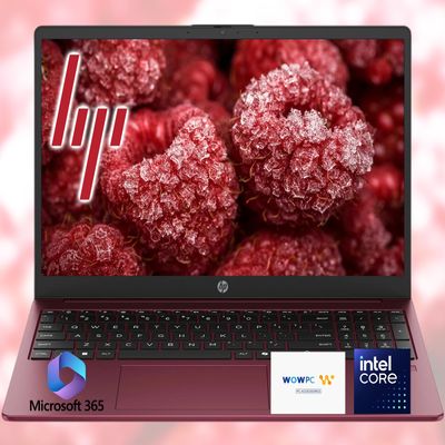HP Ultrabook 15.6" Business Laptop Computer with Microsoft 365  Copilot AI  Intel 4-Core 3.7GHz CPU  1.1TB Storage (1TB OneDrive + 128GB UFS)  4GB RAM  Windows 11 w/o Mouse  WOWPC Recovery USB