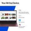 HP Ultrabook 15.6" Business Laptop Computer with Microsoft 365  Copilot AI  Intel 4-Core 3.7GHz CPU  1.1TB Storage (1TB OneDrive + 128GB UFS)  4GB RAM  Windows 11 w/o Mouse  WOWPC Recovery USB view 4