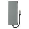 12 in 1 Docking Station, Type C USB C Hub, Aluminum y A with 4K RJ45 PD Charging, 12 Ports USB 3.0 2.0 Card Reader for Laptop Pro Air, Triple view 4