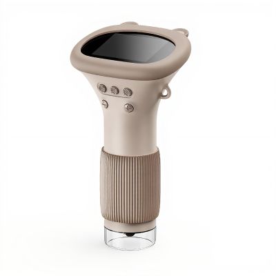 YUEHISY Handheld Digital Microscope for Kids, 1000X Magnification with 2" Screen, LED Light, Portable Pocket Science Tool