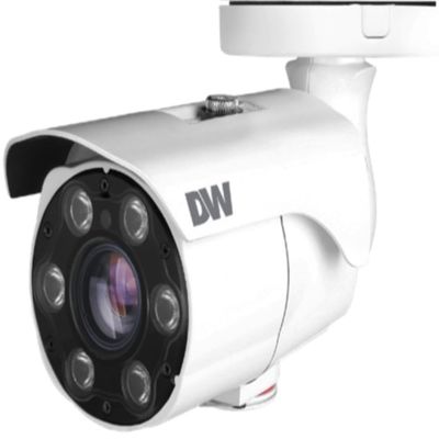 Digital Watchdog DWC-MB45WiATW MEGApix 5MP Color in Near-Total Darkness Bullet IP Camera, 1/2.8" Image Sensor, 2.7~13.5mm Vari-Focal Lens, 140ft IR Distance, Two-Way Audio, IP66, DC12V