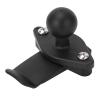 Spryflower Board GPS Back Mount Shake Handheld GPS Holder, GPS Mount with 1 Inch Head, 360 e Rotatable GPS Bracket for Car, Compatible with view 1