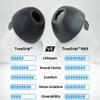 Comply TrueGrip | Premium Memory Foam Replacement Earbud Tips for Apple AirPods Pro Gen 3 | Long Lasting Comfort, Secure Fit, Superior Noise Isolation| White (Large) (3 Pairs) view 2