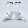 Comply TrueGrip | Premium Memory Foam Replacement Earbud Tips for Apple AirPods Pro Gen 3 | Long Lasting Comfort, Secure Fit, Superior Noise Isolation| White (Large) (3 Pairs) view 3