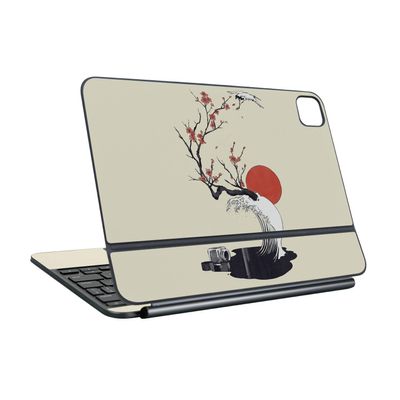 Keyboard Skin Compatible with Apple Magic Keyboard for iPad Pro 11" (M5) 2025 - Accident - Premium 3M Vinyl Protective Wrap Decal Cover - Easy to Apply | Crafted in The USA by MightySkins