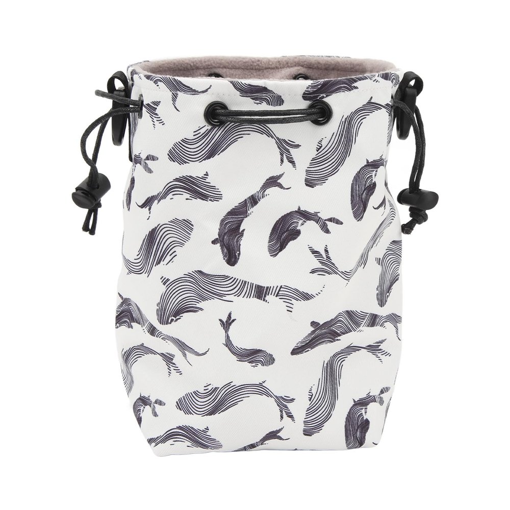 Brrnoo Camera Bag, Camera Bag with Shoudler Strap Portable Large Capacity Small for Instant (Whale)