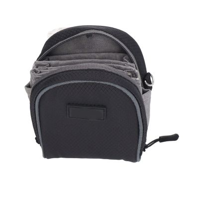CHICIRIS Filter Case Camera Lens Filter Pouch, Rugged Material Holds 8, Smooth Interior Padding for Protection, Includes Shoulder Strap for Easy Transport