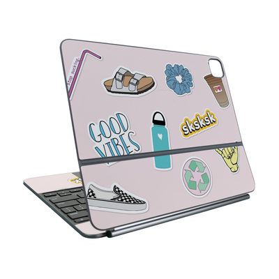 Keyboard Skin Compatible with Apple Magic Keyboard for iPad Pro 13" (M5) 2025 - VSCO1 - Premium 3M Vinyl Protective Wrap Decal Cover - Easy to Apply | Crafted in The USA by MightySkins