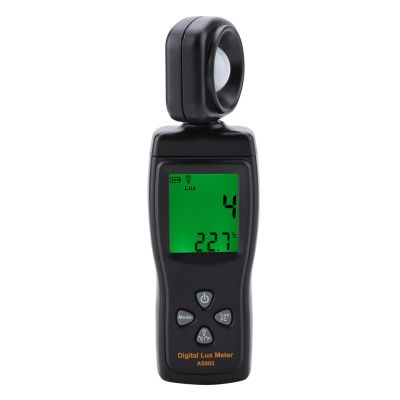 CHICIRIS Professional SMART Sensor AS803 Mini LCD Display Digital Luxmeter Light Meter -10~60, Highly Accurate Measurements Up to 200000LUX, EasytoUse Luxmeter