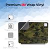 Keyboard Skin Compatible with Apple Magic Keyboard for iPad Pro 11" (M5) 2025 - Green Camouflage - Premium 3M Vinyl Protective Wrap Decal Cover - Easy to Apply | Crafted in The USA by MightySkins view 1