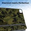 Keyboard Skin Compatible with Apple Magic Keyboard for iPad Pro 11" (M5) 2025 - Green Camouflage - Premium 3M Vinyl Protective Wrap Decal Cover - Easy to Apply | Crafted in The USA by MightySkins view 2