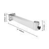 L Pole Mounting Kit Aluminum Alloy Rustproof Wall Mount Bracket for V2 Dish and Outdoor Antennas view 2