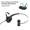 YuShaTra H500 3.5 Plug Headphone, Phone Traffic Earphone with 360 e Rotating Ear Cushion, Call Center Communication Headset with Headband and Noise C Phone, view 2
