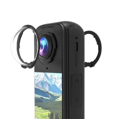 Case for Insta360 X4 Air, Camera Optical Tempered Glass Cover, 10H Hardness with 98% Light Transmittance Lens Protector