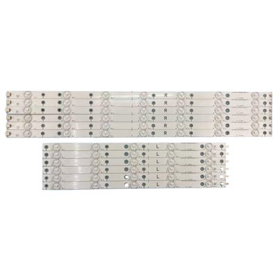FENSAJRD LED Backlight Strip Fit for 50PUH6400 50PUF6061 LB-PF3030-GJD2P5500612AG82 CL-2K15-D2P5-500-D612-V1 R L 500TT67 500TT68