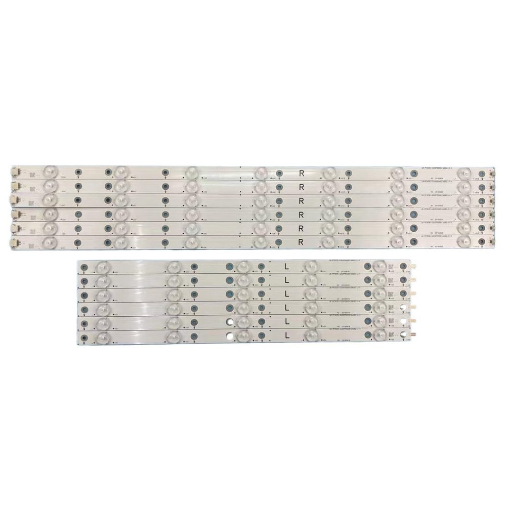 FENSAJRD LED Backlight Strip Fit for 50PUH6400 50PUF6061 LB-PF3030-GJD2P5500612AG82 CL-2K15-D2P5-500-D612-V1 R L 500TT67 500TT68