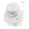 POCREATION Motion Sensor Light Switch, Infrared Technology, Automatic On Off Function, 160 Degree Detection, Ideal for Indoor and Outdoor Spaces view 3