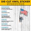 3 Pcs American Flag Fishing Rod Sticker  Patriotic Fishing Sticker for Laptop, Water Bottle, Car, Phone Case, Hard Hat Gift for Anglers & Fishermen (S1, 2 inch) view 4