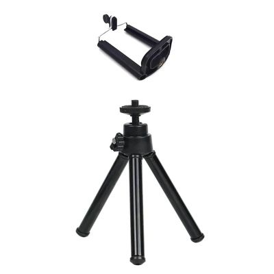 Compatible for Cameras - Mini Flexible 2-Section Tripod, Desktop Stand Holder for Stable Shooting(BlackSet)