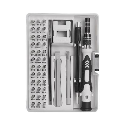 45-in-1 Precision Magnetic Screwdriver Set | Hex Bits for Mobile Phone & Watch Repair | Ultimate Tool Kit for Electronics & DIY Projects