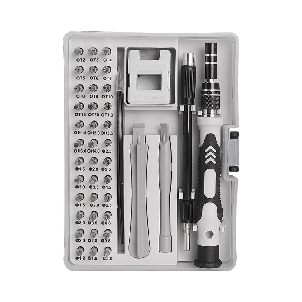 45-in-1 Precision Magnetic Screwdriver Set | Hex Bits for Mobile Phone & Watch Repair | Ultimate Tool Kit for Electronics & DIY Projects