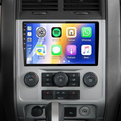 4+64GB Car Stereo for Mercury Mariner 2005-2007, 10.1 Inch HD Touchscreen Radio Android 15 with CarPlay Android Auto Car Radio Receiver GPS Navi + AHD Camera Bluetooth/WiFi