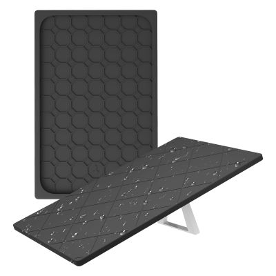 Starlink Gen 3 Protective Case, Starlink Standard Gen 3 Cover Case, Shockproof Silicone Protector Cover for Standard Satellite Dish, Waterproof, Impact Resistant to Rocks/Hail (Black)