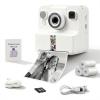 Cute Instant Print Camera for Kids  Perfect Birthday for Girls and Boys Age 3-12, Fun HD Digital Video Camera Toy with 32GB SD Card, (A30, White) view 1