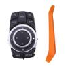 XQSMWF 4Pin Media Switch Controller Joystick 65829231116 Compatible with BMW 1 E82 3 E90 X1 E84 X5 E70 X6 E71 65829213309 923111601 65829189048 65829240956 6582-9231116 CiC Navigation Menu IDrive Knob view 1