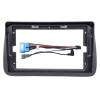 Large Screen Navigation Frame for STEPWGN 2003-2005, Car Frame Bezel Fascia Trim Kit Radio Replacement Face Climate Control Panel,Surface Frame + Power Cord view 1