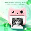 Cute Instant Print Camera for Kids  Perfect Birthday for Girls and Boys Age 3-12, Fun HD Digital Video Camera Toy with 32GB SD Card, Pink (A25, Pink) view 4