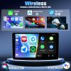 4+128G Android 15 Car Stereo for Honda Accord 2003-2007 with Wireless Carplay Android Auto, 10.1 inch 1280 * 720P IPS Touchscreen Bluetooth Car Radio Support GPS WiFi AHD Rear Camera FM RDS EQ SWC view 4