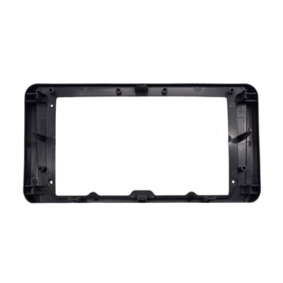 Large Screen Navigation Frame for Toyota WIGO 2023, Car Frame Bezel Fascia Trim Kit Radio Replacement Face Climate Control Panel,Surface Frame