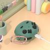 3D Cartoon Earphone Case for FreeClip Cover Cute Silicone Shockproof Protective Case with Hook,Pink view 3