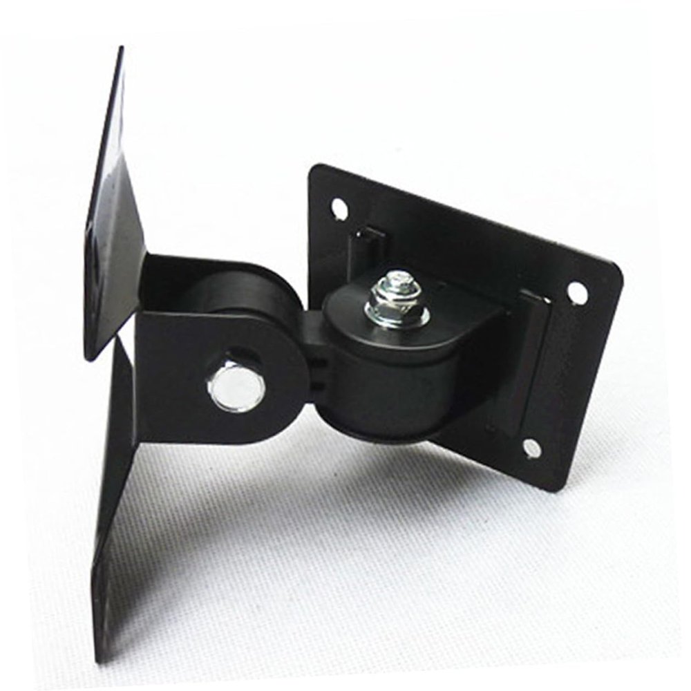 BAZEITFLOW Universal TV Wall Mount Bracket Multi-Directional Rotating Holder for Flat Panel TVs Space-Saving Black Support Suitable for Home and Commercial Use