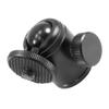 Angoily Rotating Mini Ball Head Tripod Accessory for Cameras and Projectors Alloy Metal Mount with Screw Threads Compact Black Camera Tripod Ball Head Adapter for Versatile Photography and view 1