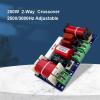2PCS 2-Way 250W 2500Hz/3000Hz Frequency Divider DIY Speaker Filter Circuit Home Theater HiFi Stereo Audio Crossover Filters view 2