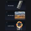 AOSAIXIS Portable Backclip Body Camera,Miniature Cameras with 180Adjustable Lens,1080P Video Devices Instantly,Playbacks for Law Rotatable Lens Camera view 3